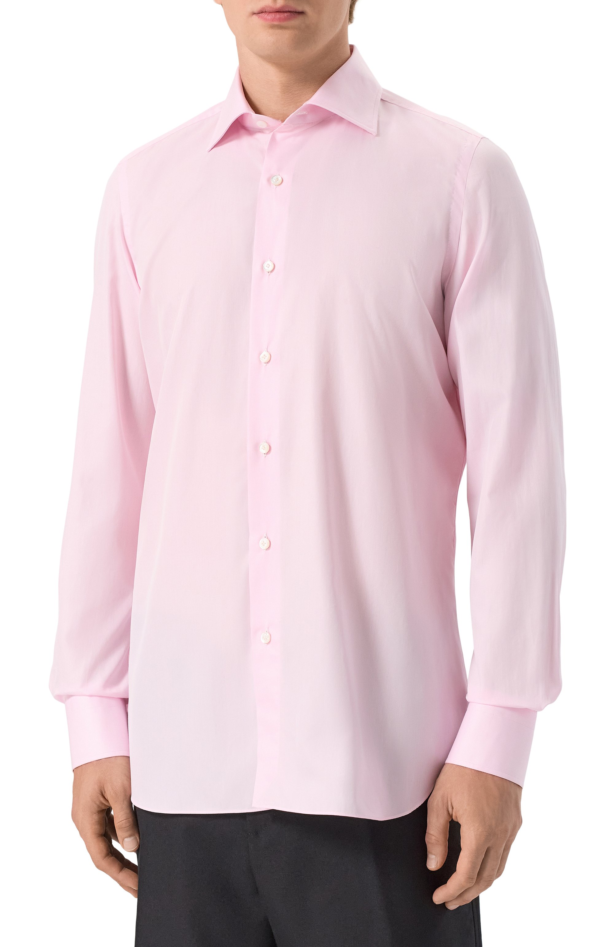 Хлопковая сорочка FINAMORE 1925 светло-розового цвета по цене 54050 руб., арт. 170/2 N/C0495Z, фото 3 Хлопковая сорочка FINAMORE 1925, арт. 170/2 N/C0495Z, фото 3