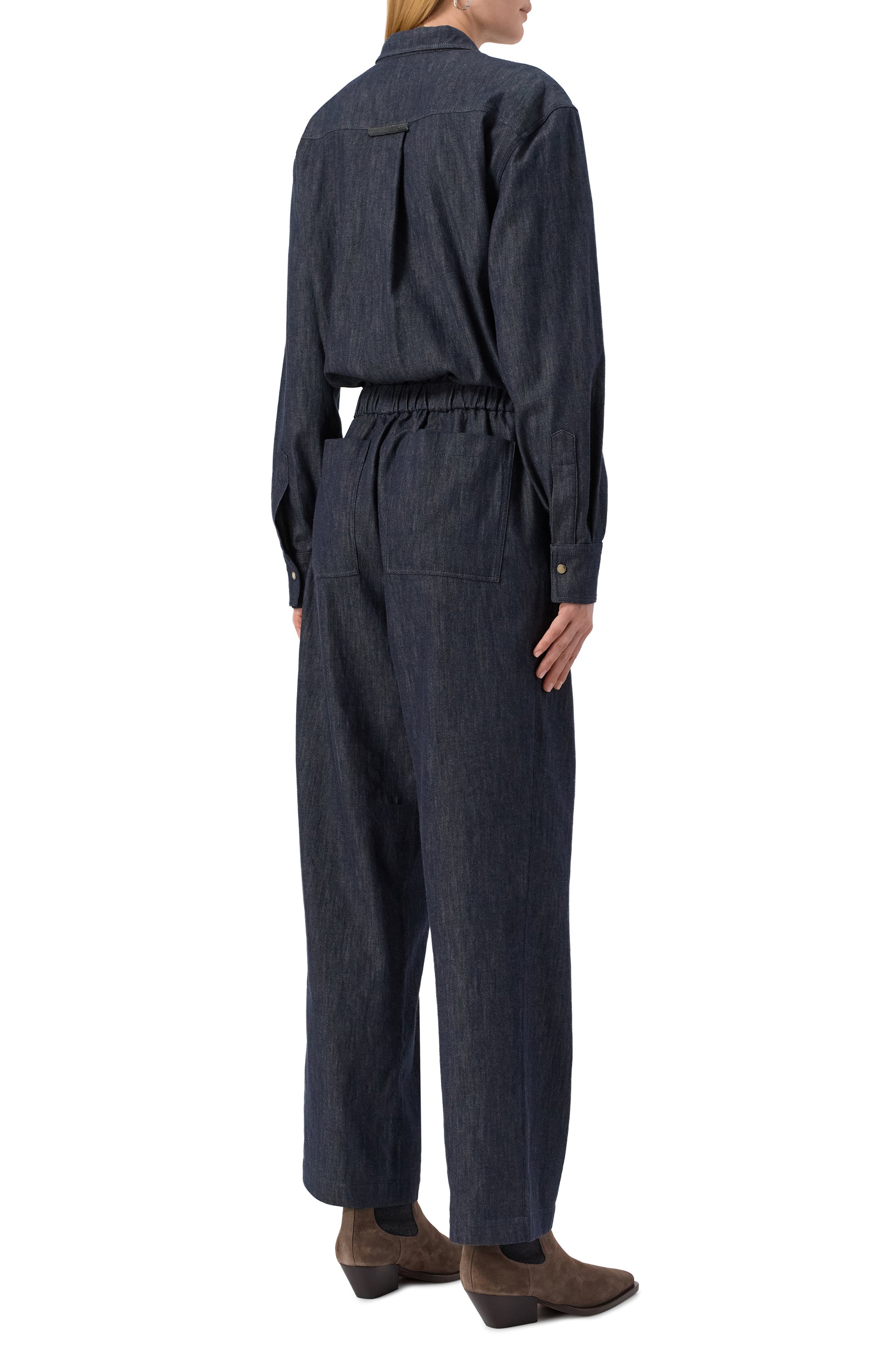 Джинсовый комбинезон BRUNELLO CUCINELLI, арт. MP792EB699, фото 4