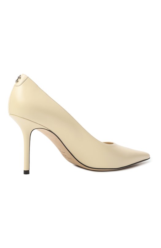 Кожаные туфли Love 85 Jimmy Choo L0VE 85/ZNU Кремовый  L0VE 85/ZNU Фото 5