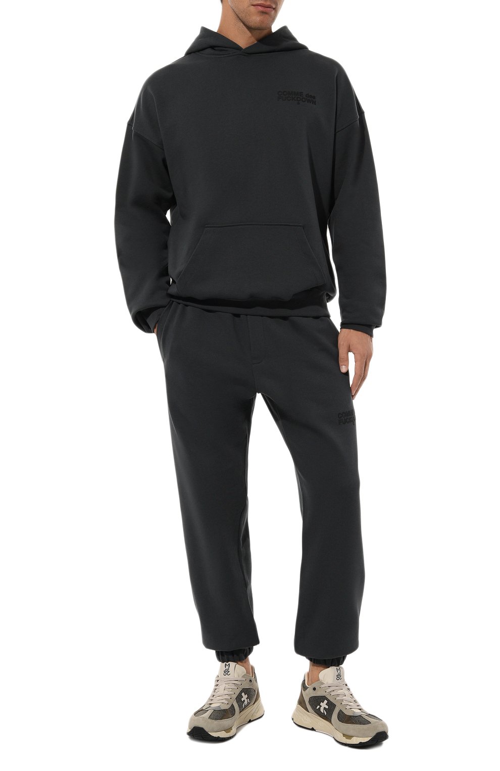 Хлопковые джоггеры COMME DES FUCKDOWN, арт. CFABM01318, фото 2