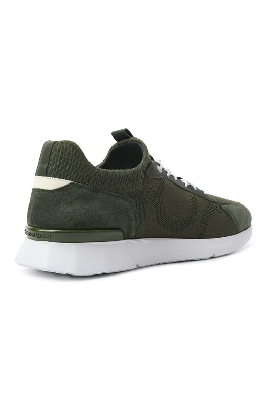 Текстильные кроссовки Stefano Ricci UV098G5289/TSDPWY Хаки  UV098G5289/TSDPWY Фото 5