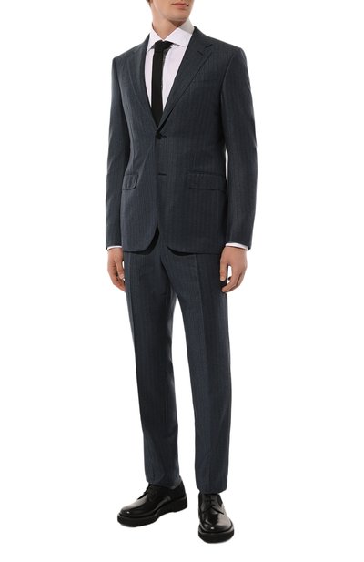 Мужской шерстяной костюм ZEGNA, арт. 221225/822513A8