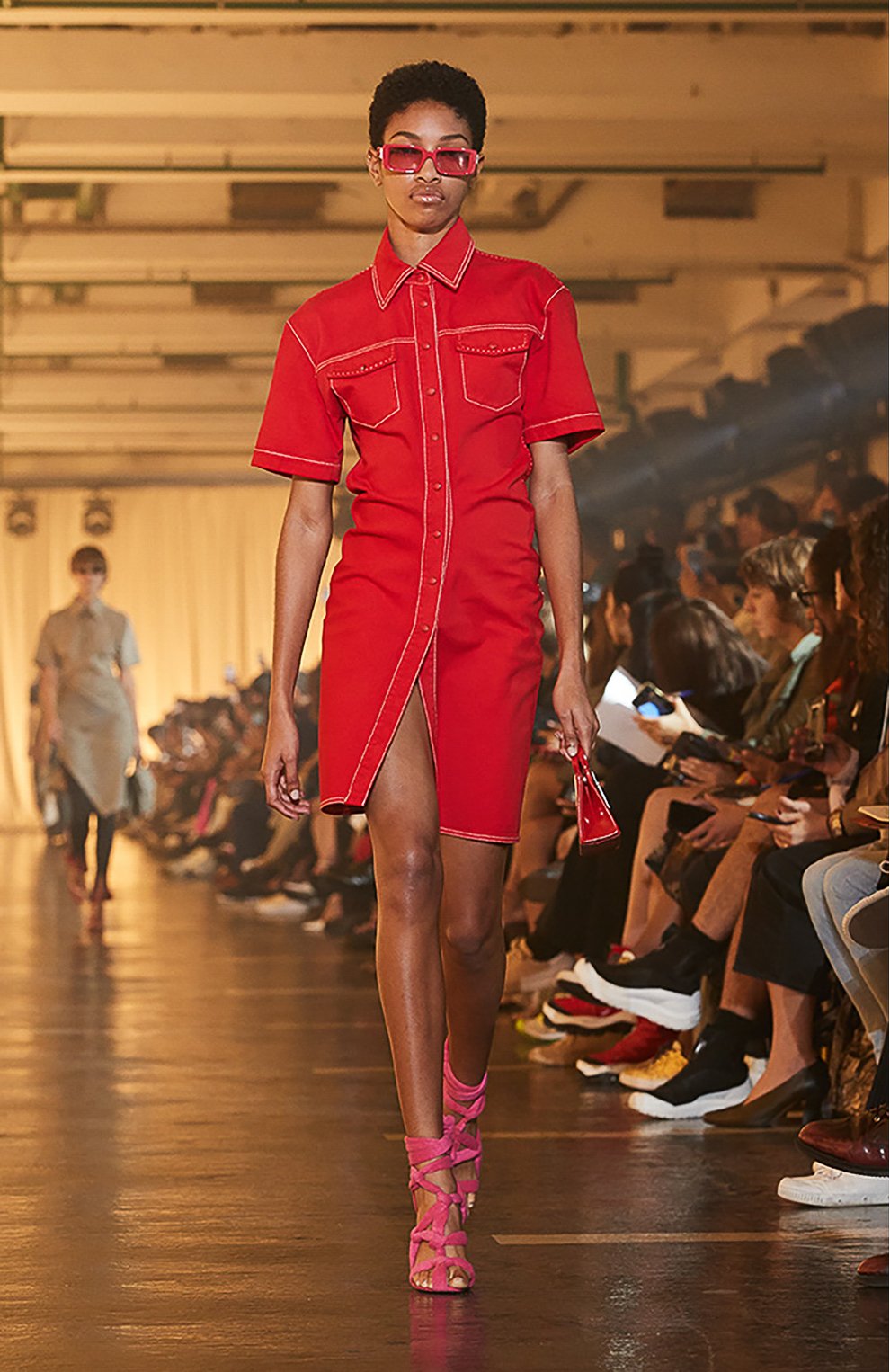 Джинсовое платье OFF-WHITE, арт. 0WYM003S20DEN0012500, фото 6