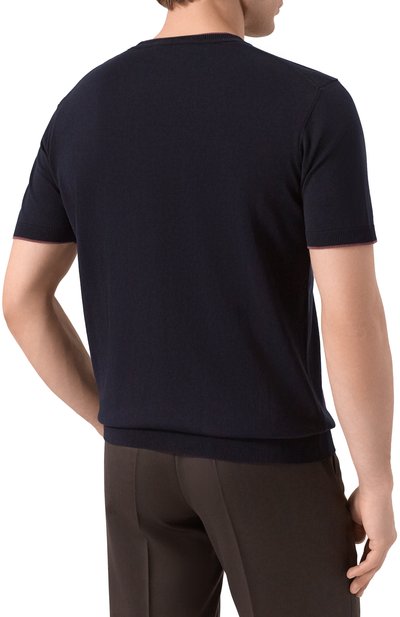 Джемпер из шелка и хлопка CORNELIANI, арт. 27M550/2725131, фото 4