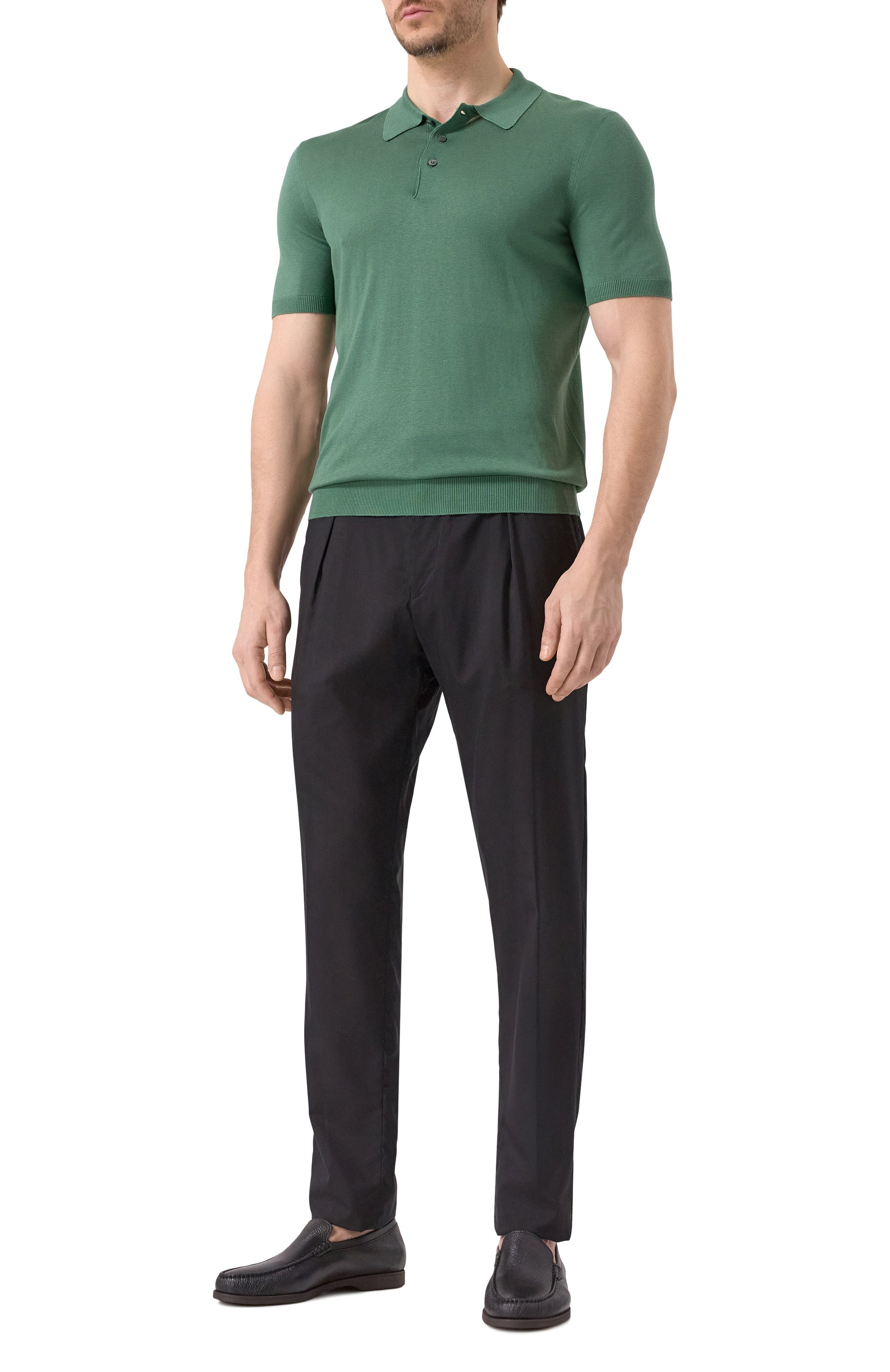 Шелковое поло GRAN SASSO, арт. 43110/23503, фото 2