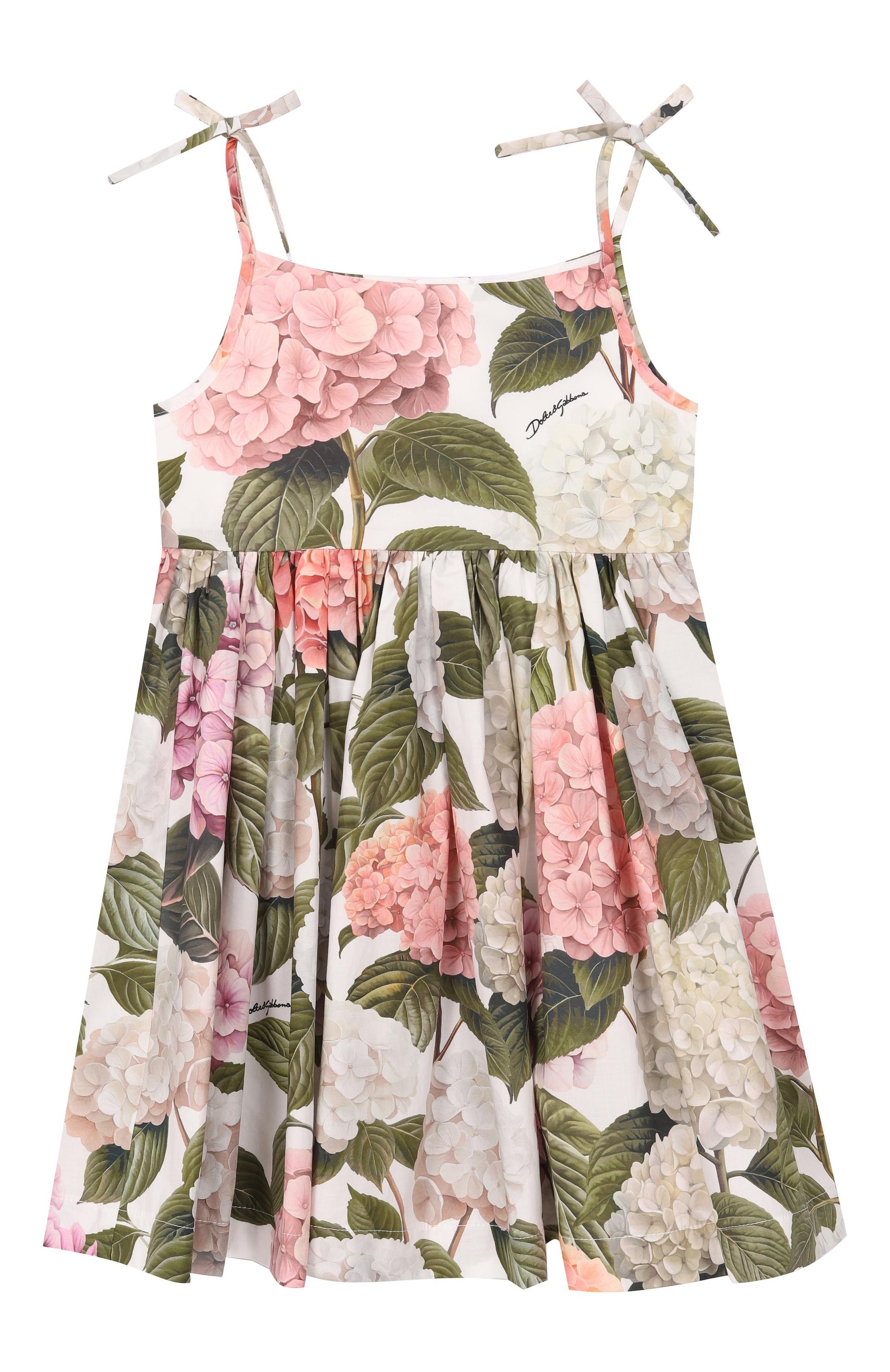 Хлопковый сарафан DOLCE & GABBANA, арт. L54DN8/HS5T6, фото 1