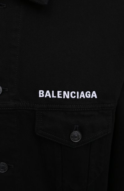 Джинсовая куртка BALENCIAGA, арт. 628857/TEW35, фото 5