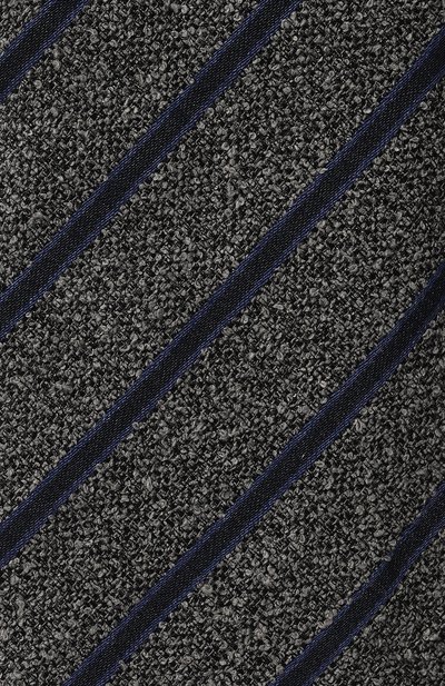 Галстук из шелка и хлопка CANALI, арт. 18/HJ03807, фото 4