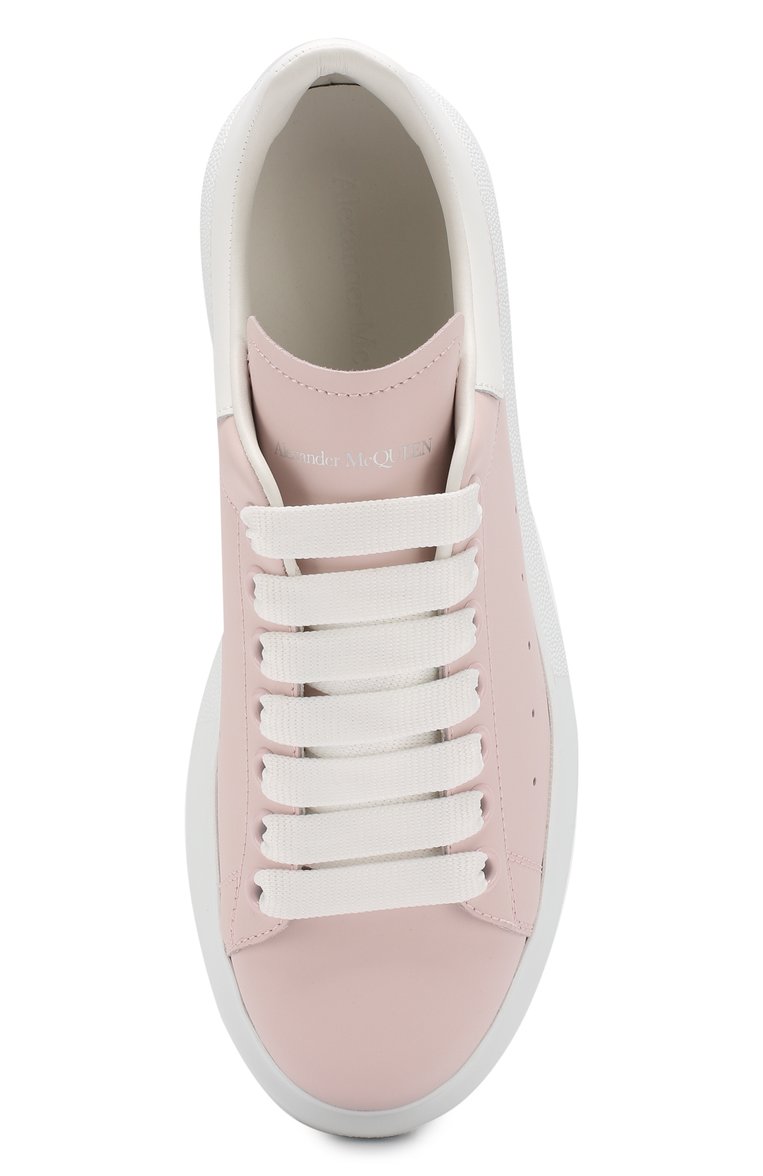 Кожаные кеды ALEXANDER MCQUEEN, арт. 558943/WHGP5, фото 1