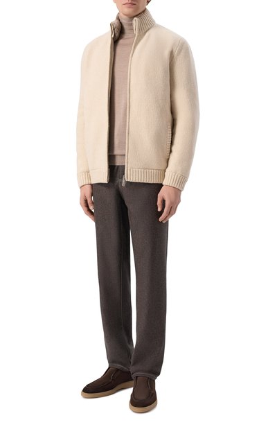 Шерстяные брюки BRUNELLO CUCINELLI, арт. M038PF1012, фото 2
