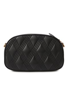 Женская сумка quiltie 67 VALENTINO черного цвета, арт. 6W2B0R03/IFE | Фото 6 (Материал сплава: Проставлено; Материал: Натуральная кожа; Драгоценные камни: Проставлено; Размер: small; Ремень/цепочка: На ремешке)