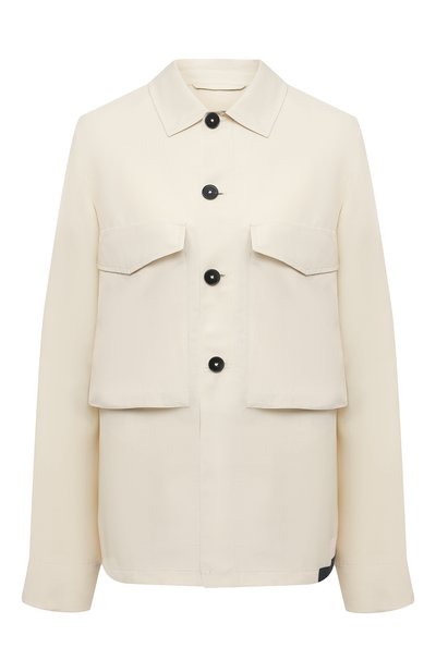Рубашка из вискозы и шелка JIL SANDER, арт. JSPS150005-WS391900A, фото 1