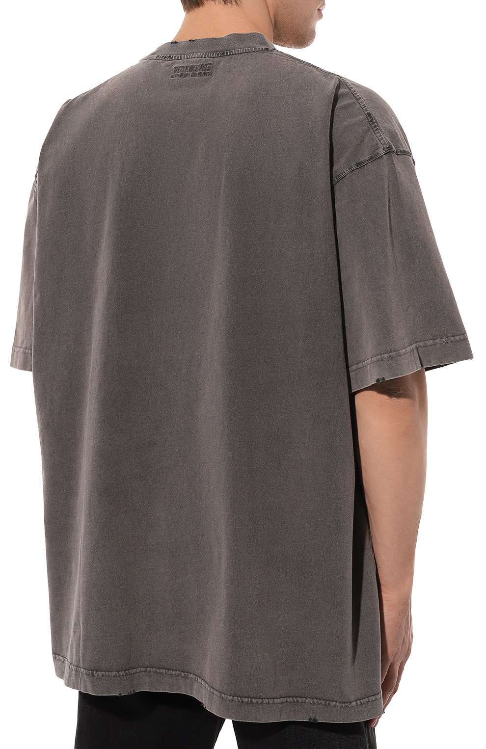 Хлопковая футболка VETEMENTS, арт. UE63TR280B, фото 8