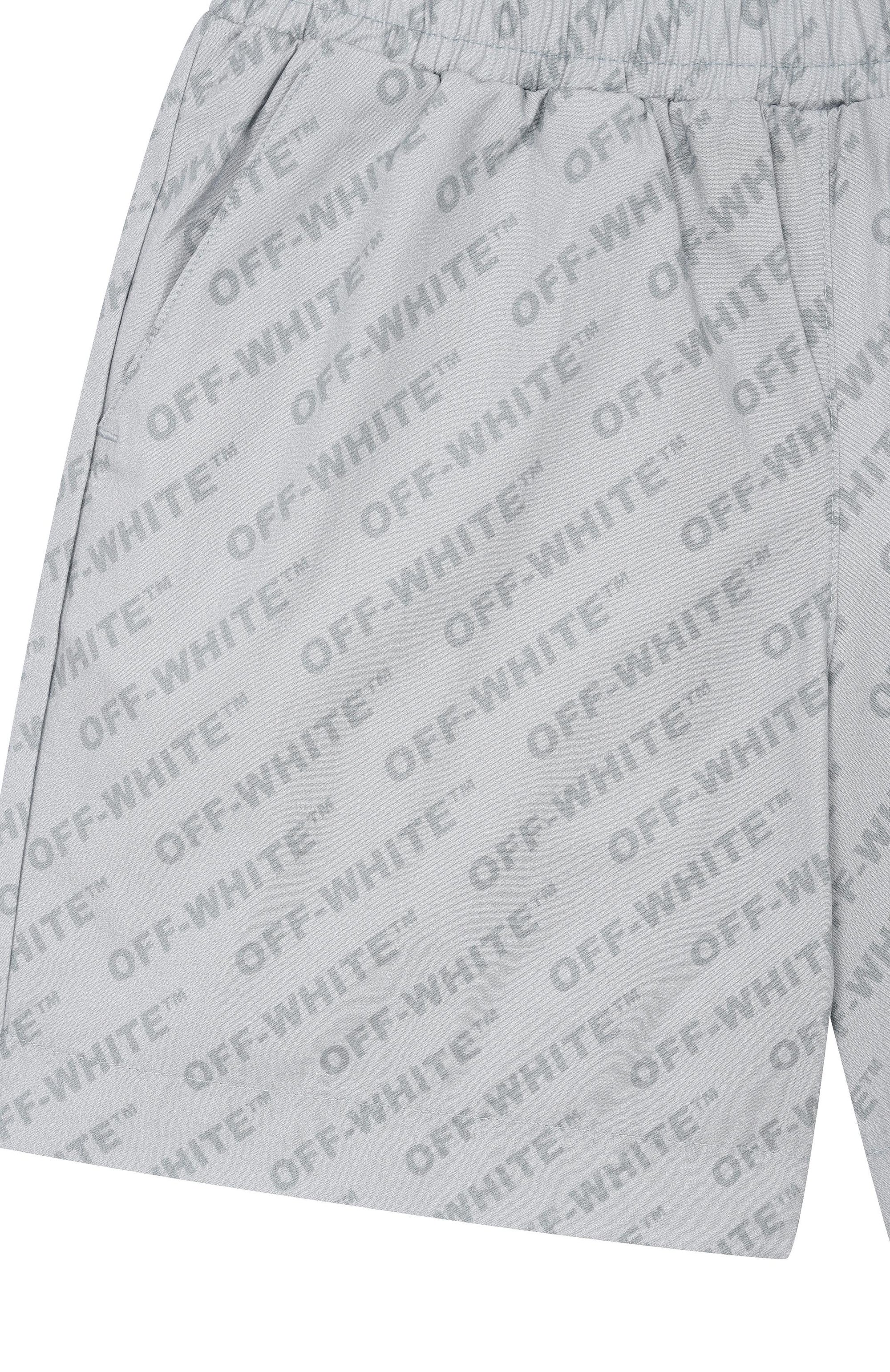 Хлопковые шорты OFF-WHITE, арт. 0BCB00CS26FAB001, фото 3