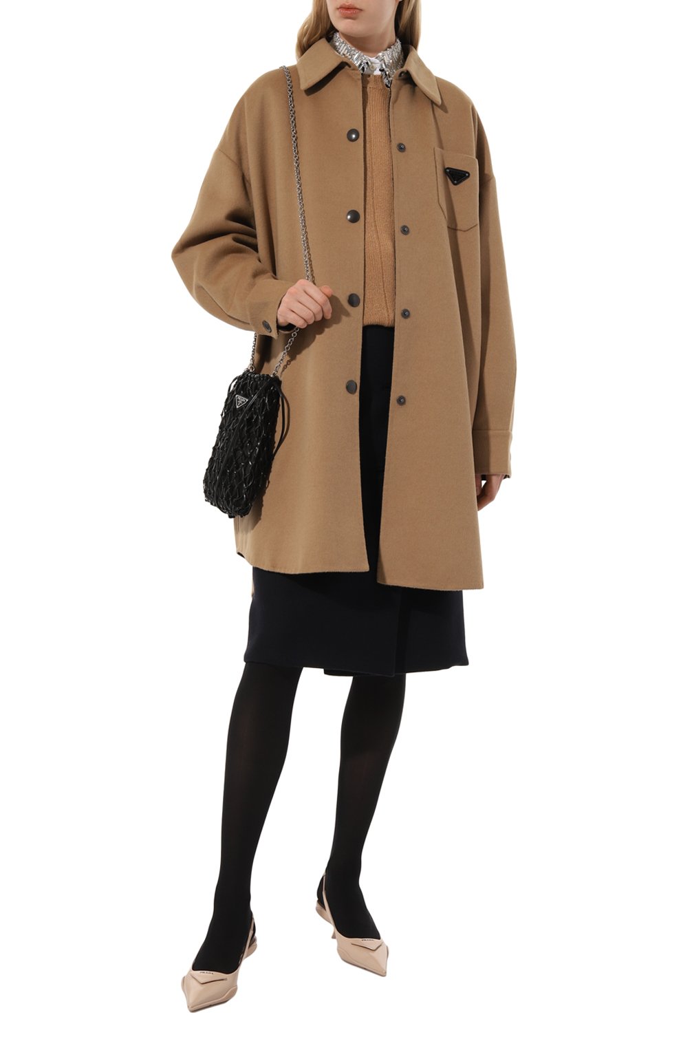 Шерстяная рубашка PRADA, арт. P668O-1Y5Z-F0040-212, фото 2
