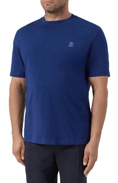 Хлопковая футболка BRUNELLO CUCINELLI, арт. M0B138440, фото 3