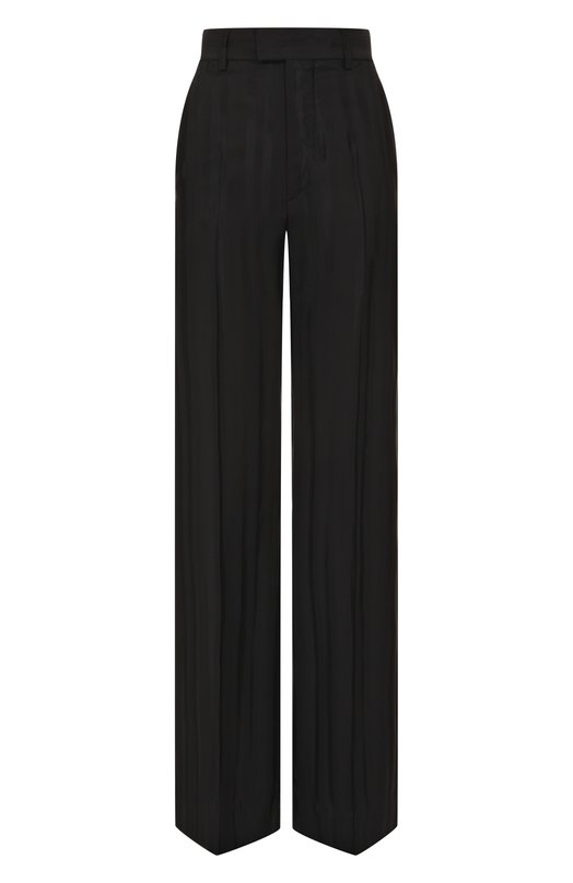 Брюки из вискозы Ann Demeulemeester B0011423/FA564 Чёрный B0011423/FA564