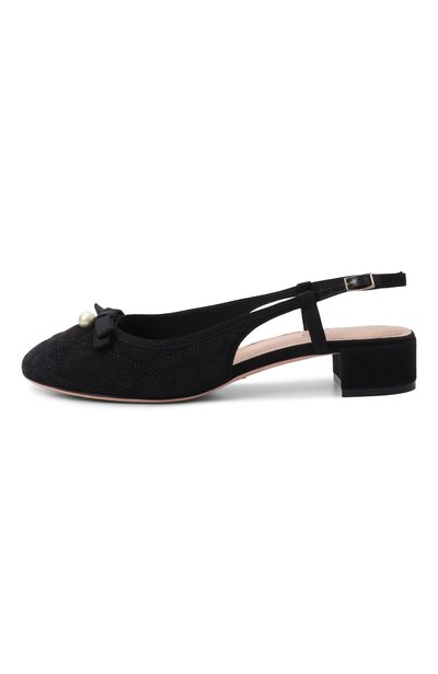 Замшевые туфли dior ballet DIOR черного цвета по цене 122000 руб., арт. KCB968CQV, фото 4 Замшевые туфли dior ballet DIOR, арт. KCB968CQV, фото 4