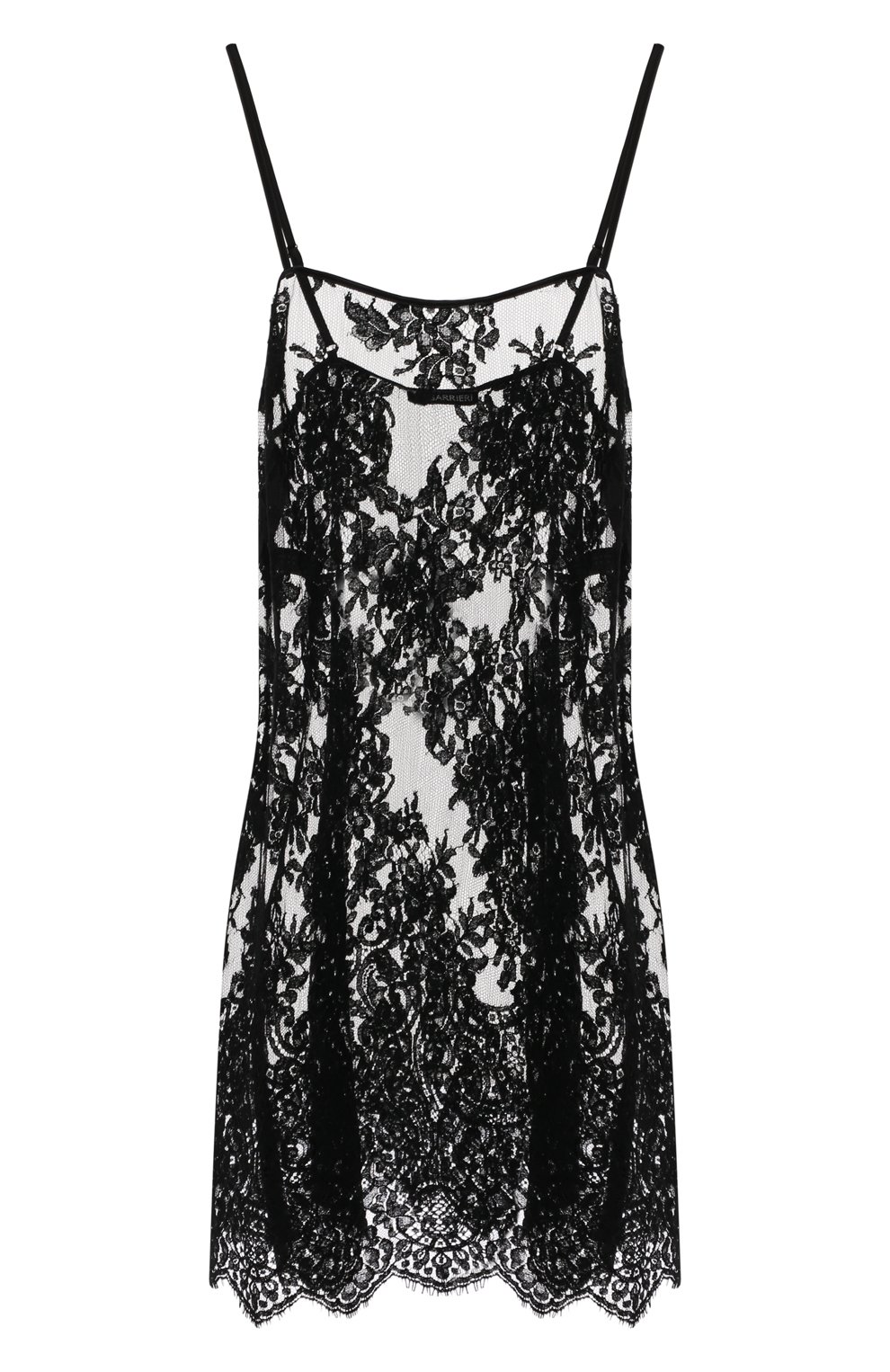 Сорочка I.D. SARRIERI черного цвета по цене 82680 руб., арт. J3620, фото 1 Сорочка I.D. SARRIERI, арт. J3620, фото 1