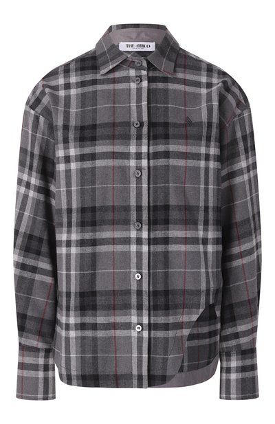 Хлопковая рубашка THE ATTICO, арт. 250WCH00014/CCC050AA, фото 1