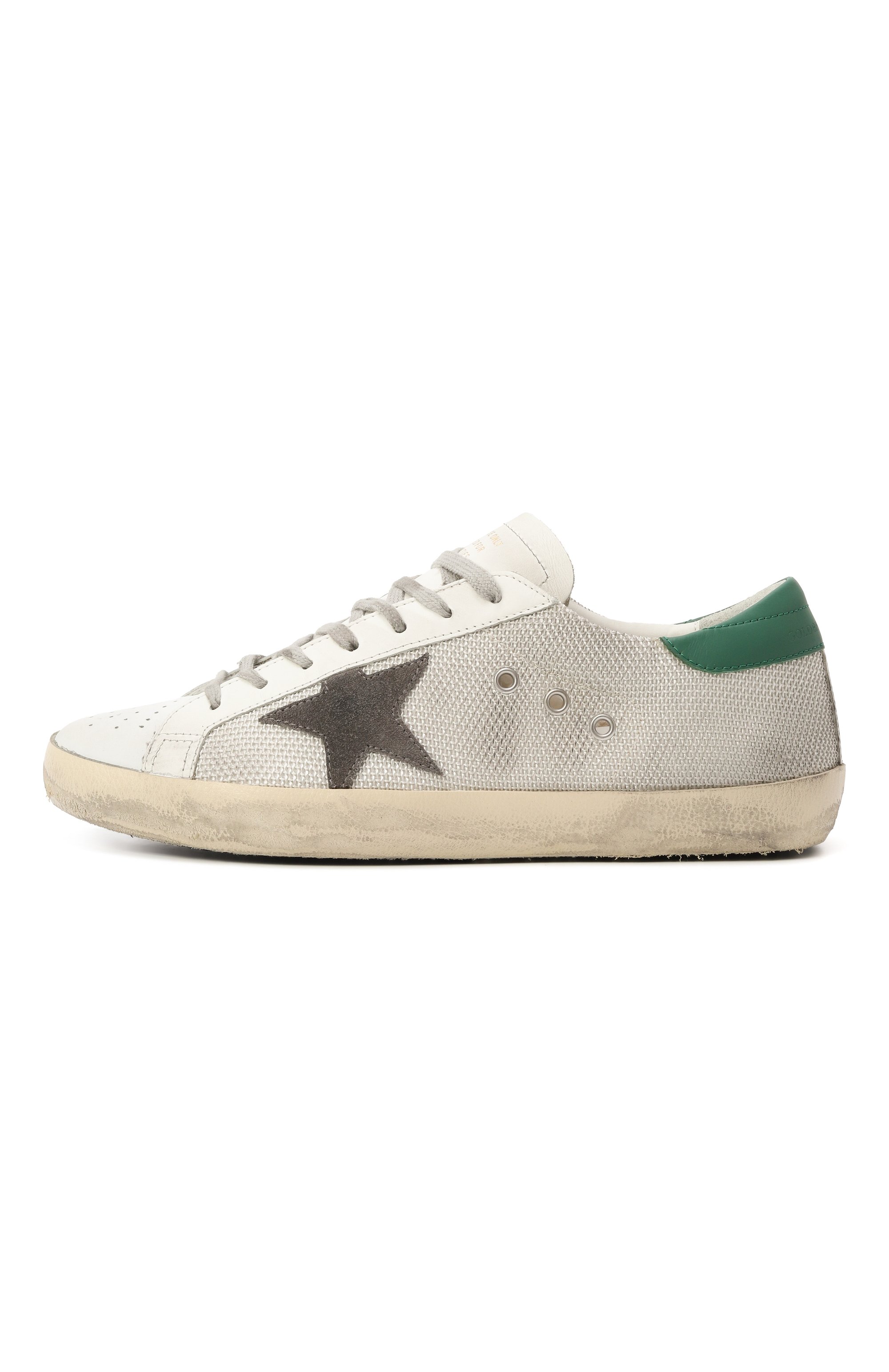 Комбинированные кеды super-star GOLDEN GOOSE DELUXE BRAND, арт. GMF00101.F002686, фото 4