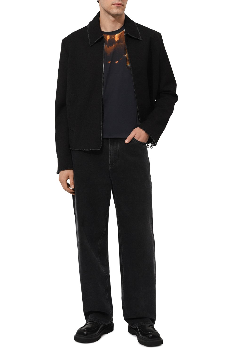 Хлопковая футболка FENDI, арт. FY0936/AN2B/F01WH, фото 2