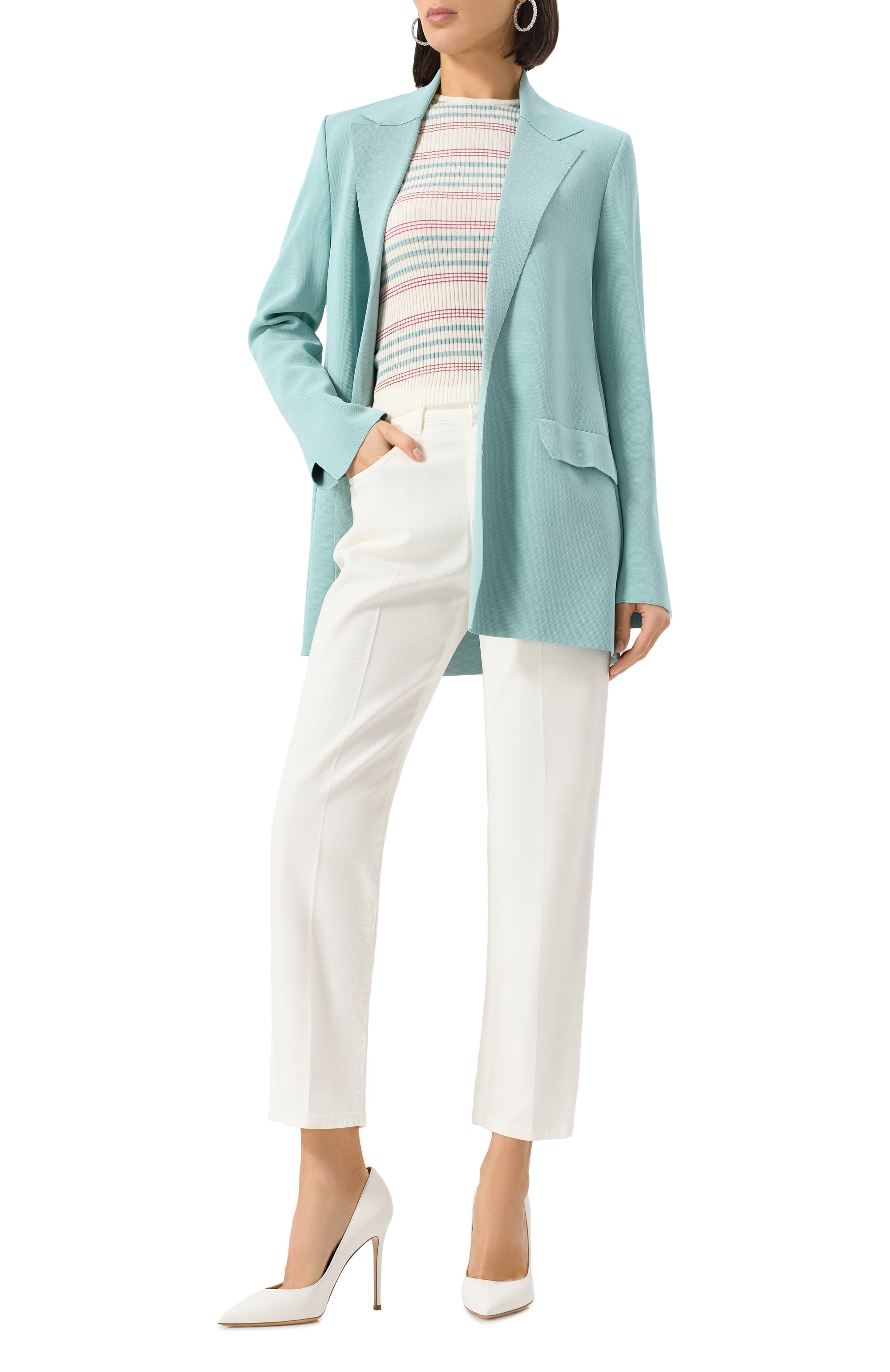 Пуловер из хлопка и шелка MRZ, арт. S25-0106, фото 2