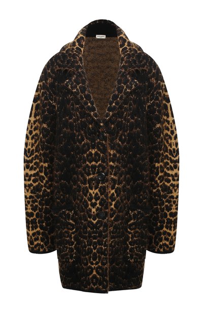 Женское шерстяное пальто SAINT LAURENT, арт. 633418/YARC2