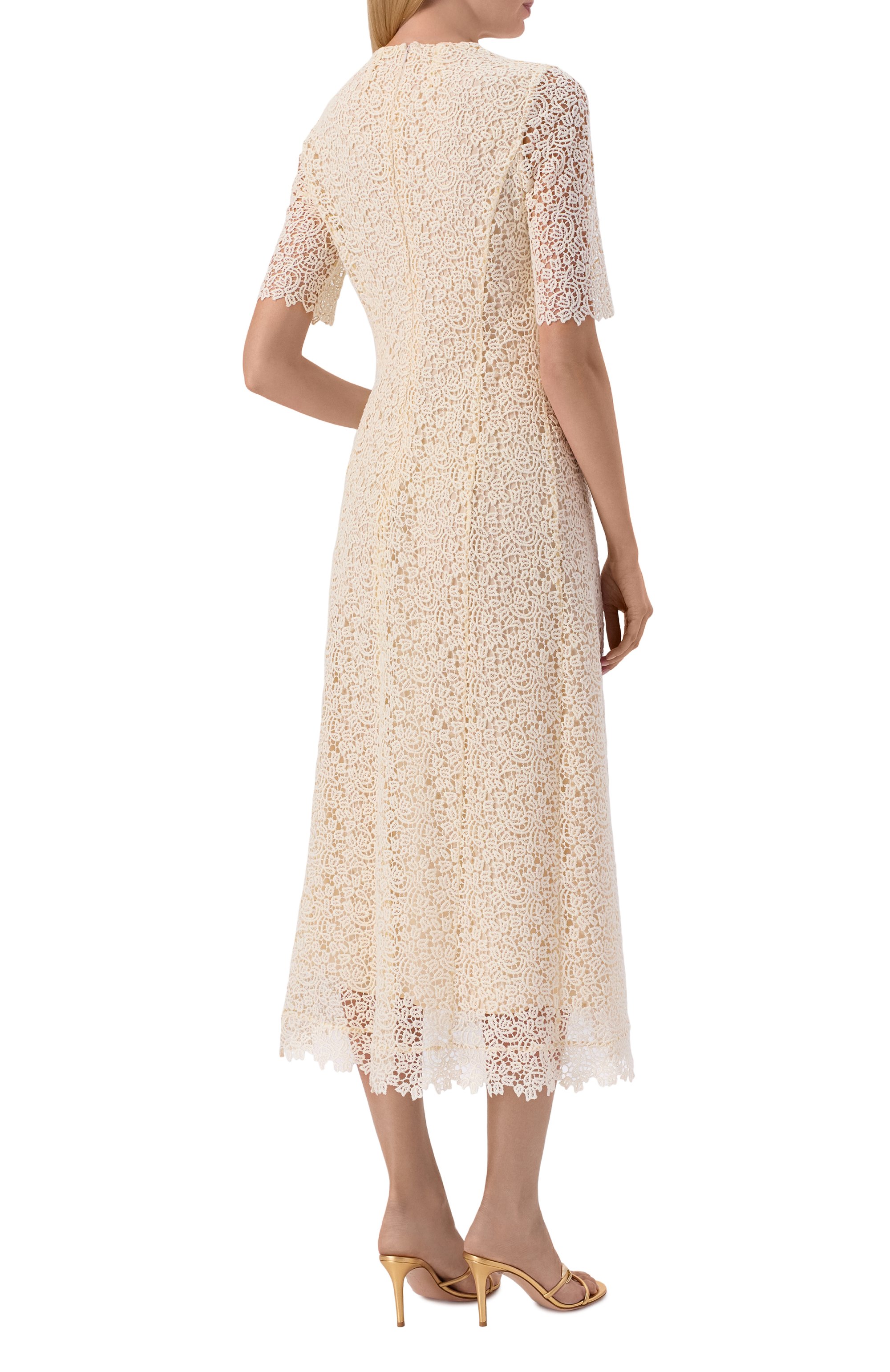 Хлопковое платье KITON, арт. D61326K0883G, фото 3