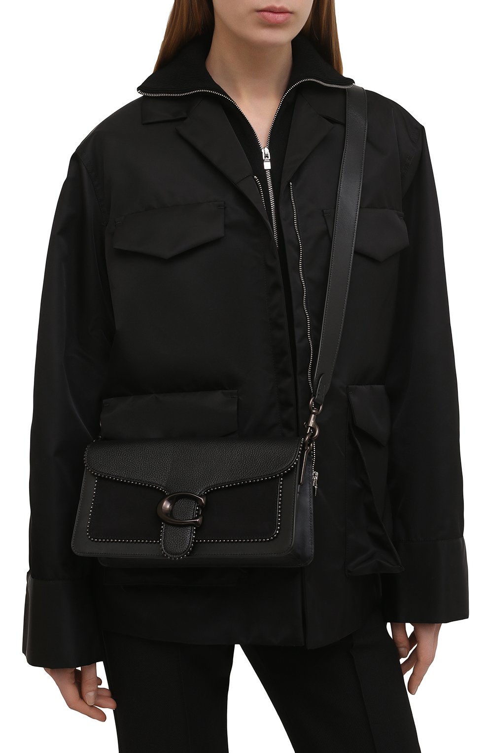 Сумка tabby small COACH черного цвета по цене 54550 руб., арт. 5601, фото 6 Сумка tabby small COACH, арт. 5601, фото 6