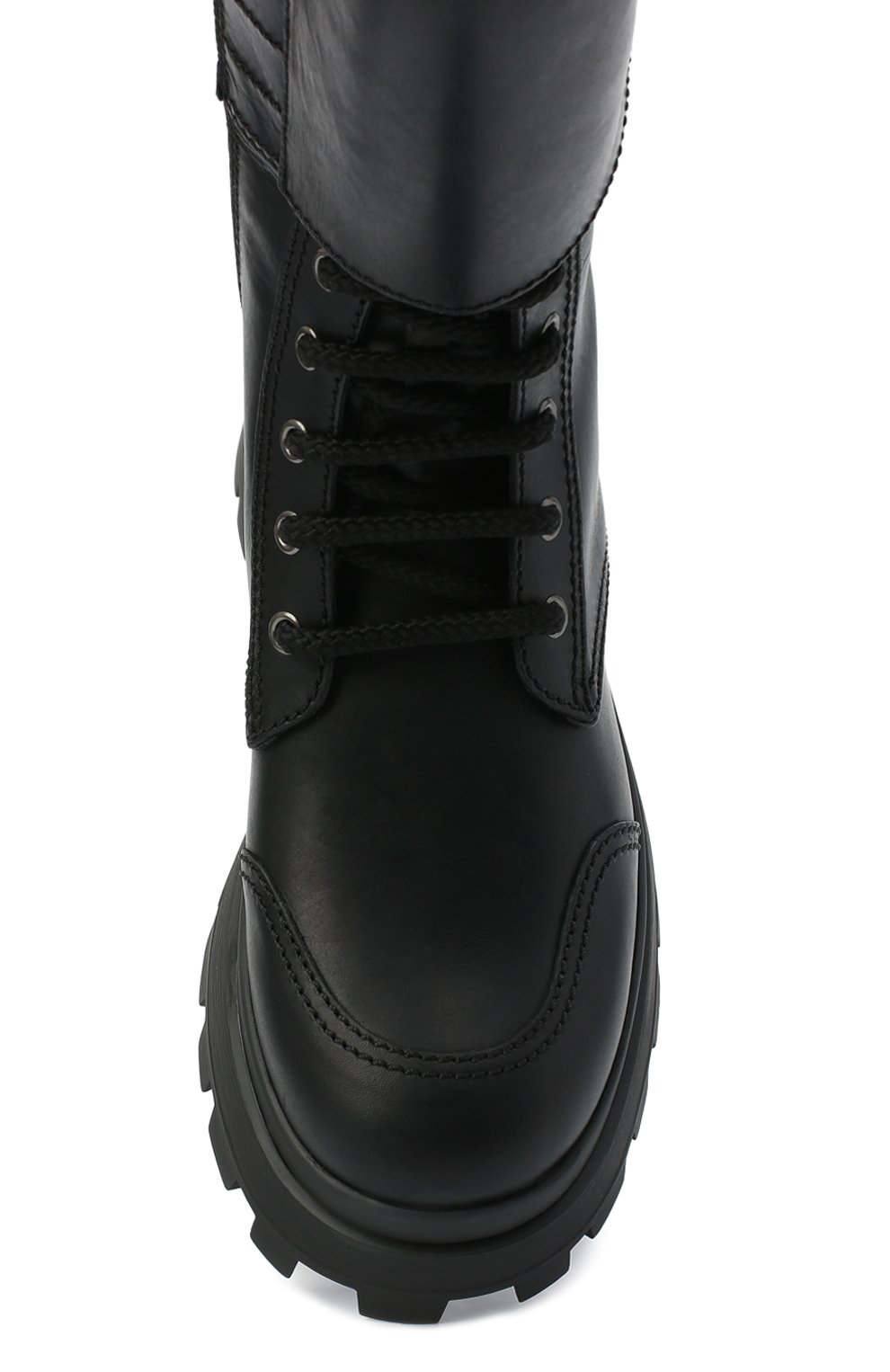 Кожаные ботинки MIU MIU, арт. 5U296D/3KL9, фото 5