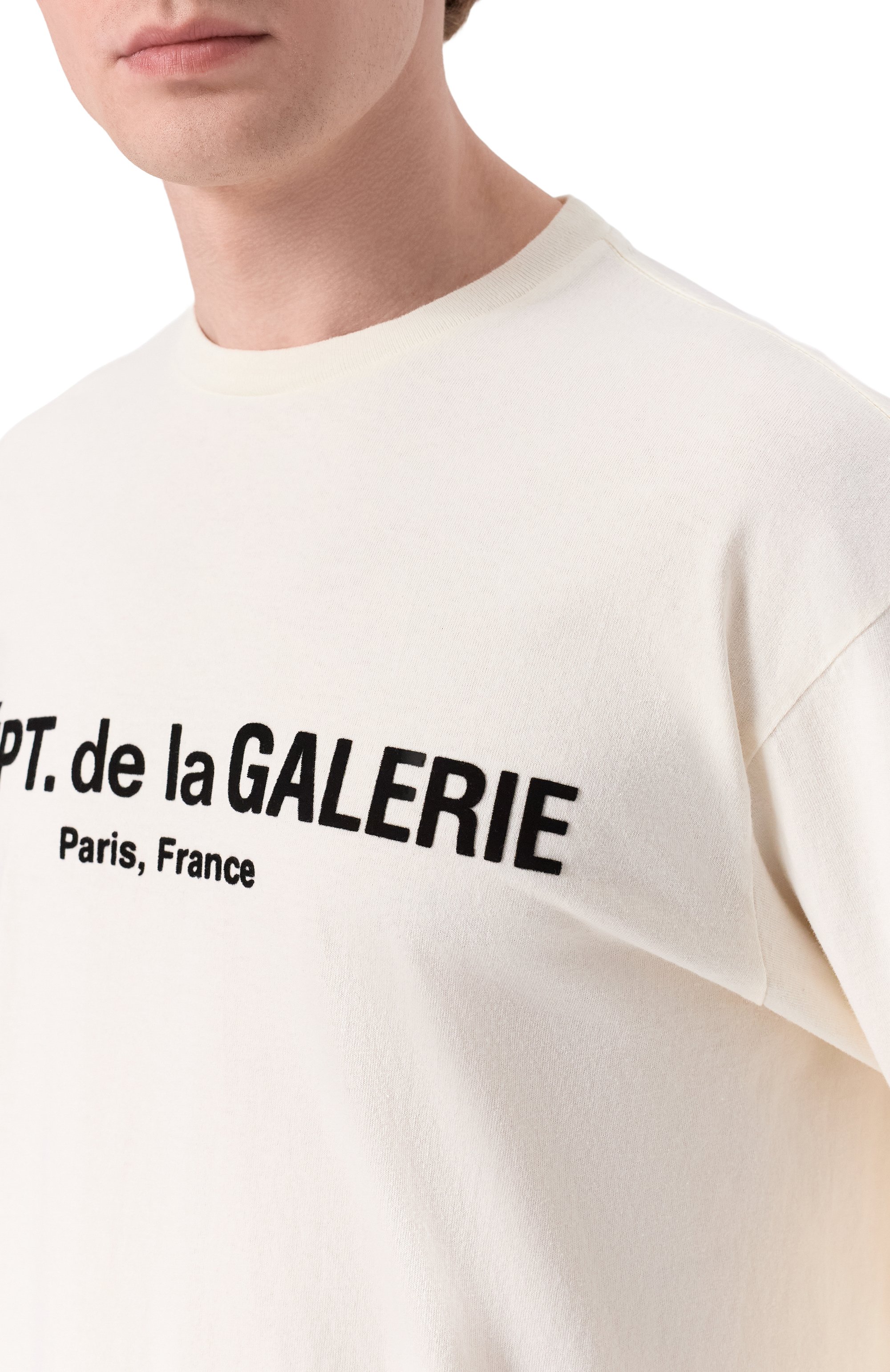 Хлопковый лонгслив GALLERY DEPT., арт. T0P037/C0TT0N, фото 5