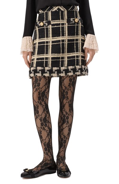 Твидовая юбка VALENTINO, арт. 6B3RACM190N, фото 3