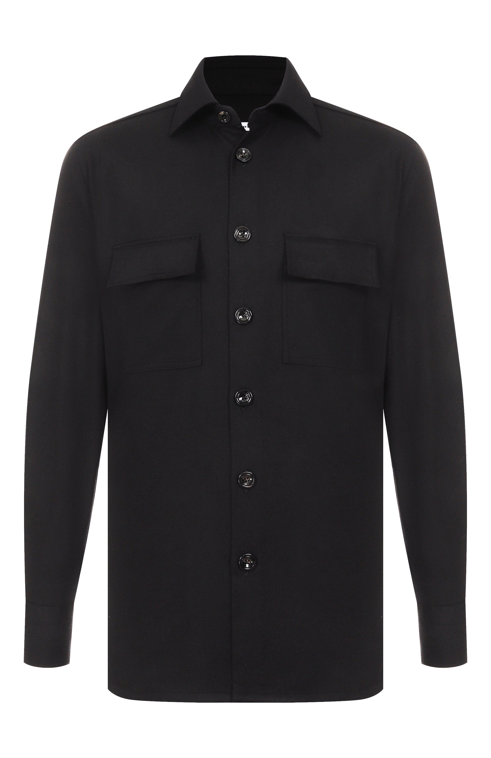 Шерстяная рубашка KITON, арт. UMC016K0124G08, фото 1