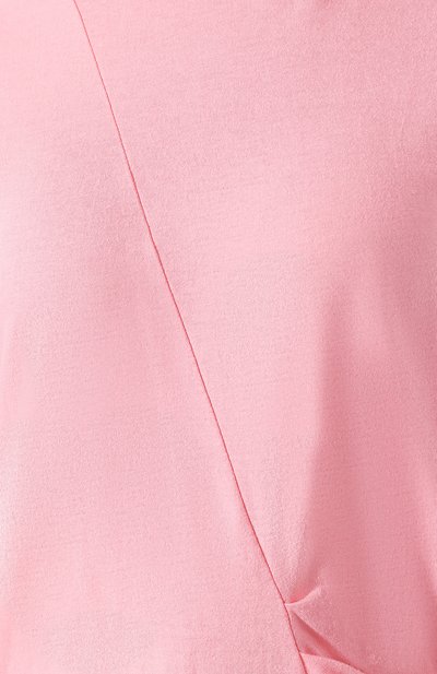 Хлопковая футболка REJINA PYO розового цвета по цене 19050 руб., арт. C149K/C0TT0N JERSEY, фото 5 Хлопковая футболка REJINA PYO, арт. C149K/C0TT0N JERSEY, фото 5
