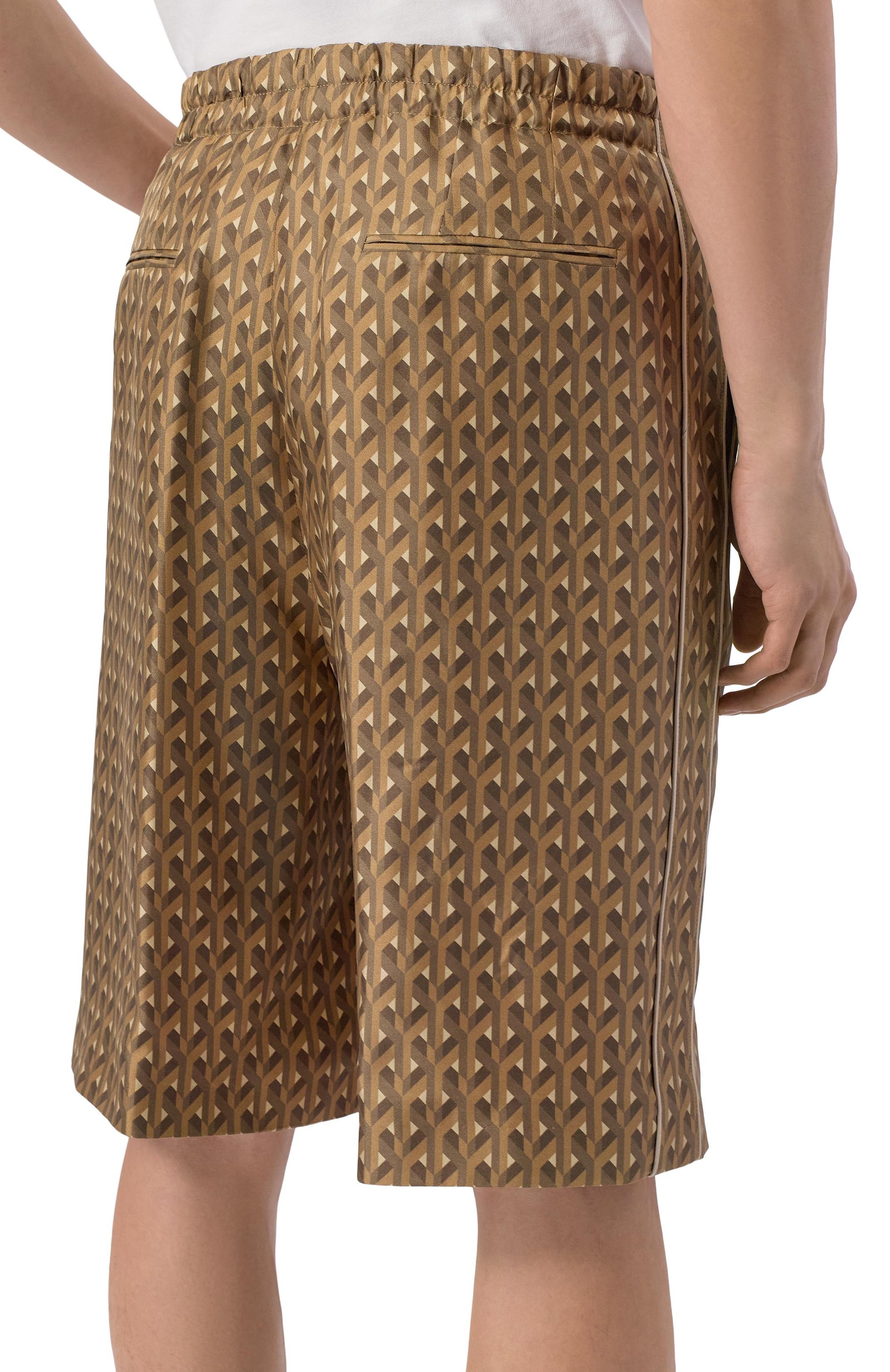 Шелковые шорты MVST, арт. M26.2PM.T021/F128 TWILL PRINT, фото 4