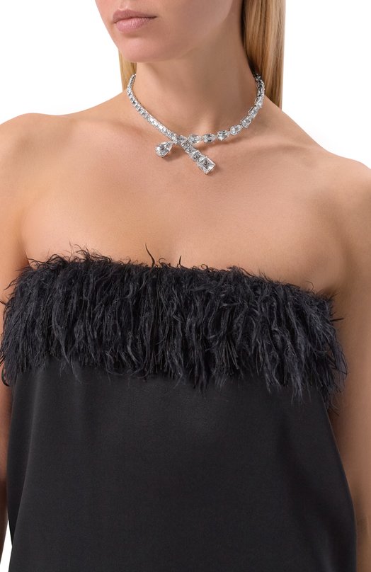 Колье Matrix Swarovski 5692521 Серебряный  5692521 Фото 2