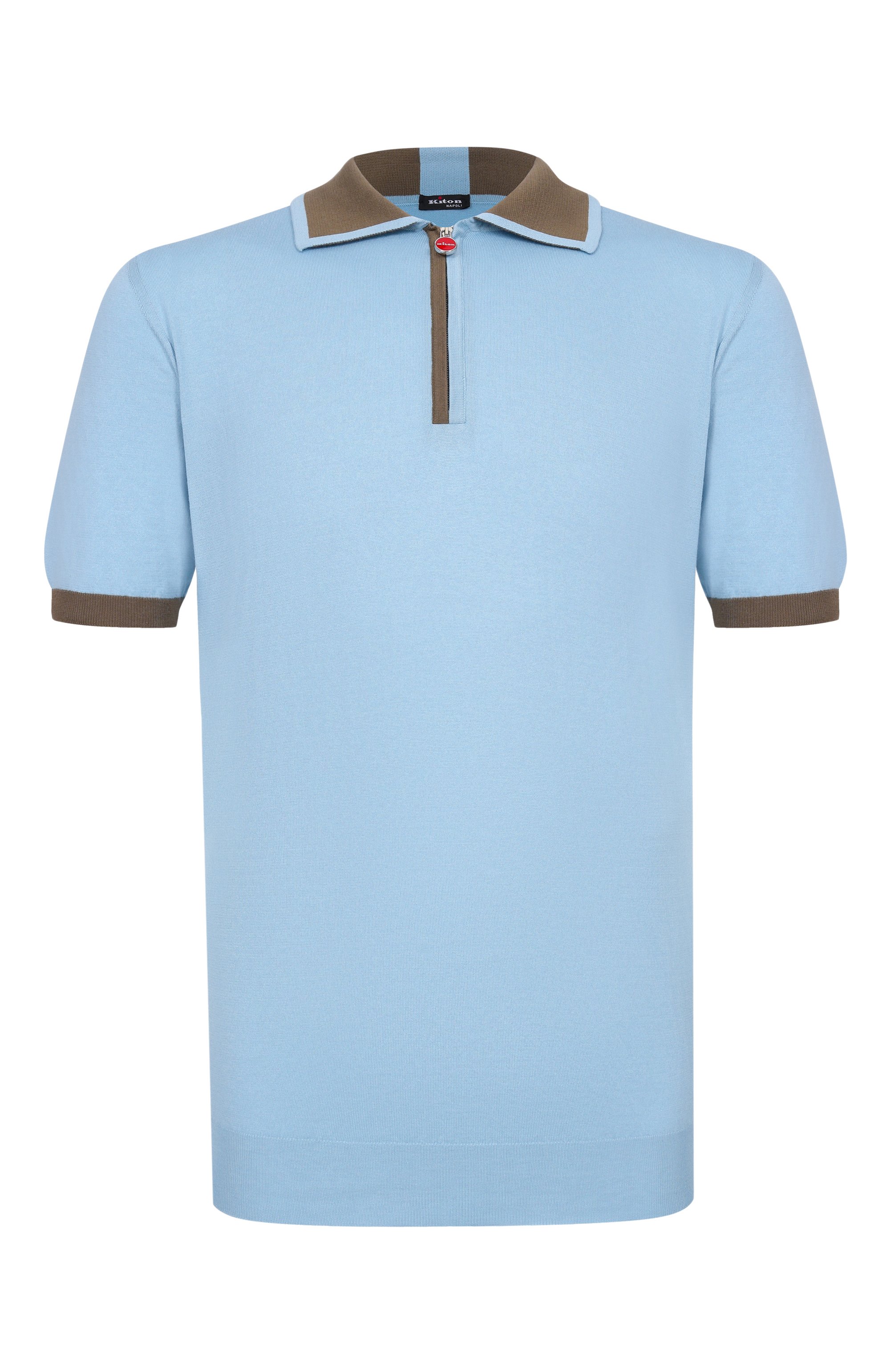 Хлопковое поло KITON, арт. UMK0571, фото 1