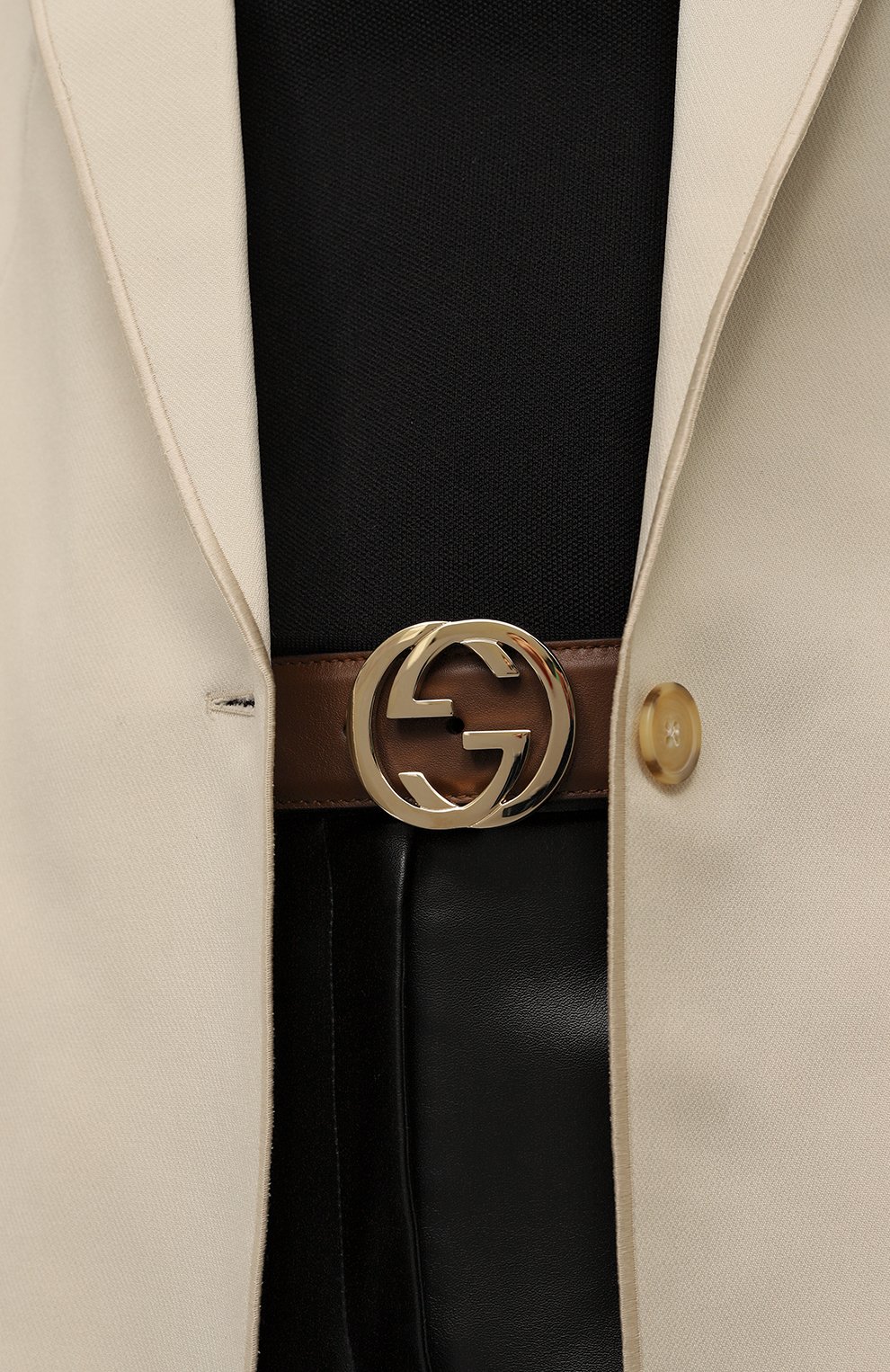 Кожаный ремень GUCCI, арт. 370543 AP00G, фото 2