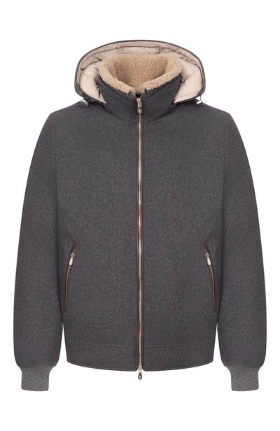 Мужской шерстяной бомбер BRUNELLO CUCINELLI, арт. MM4701606