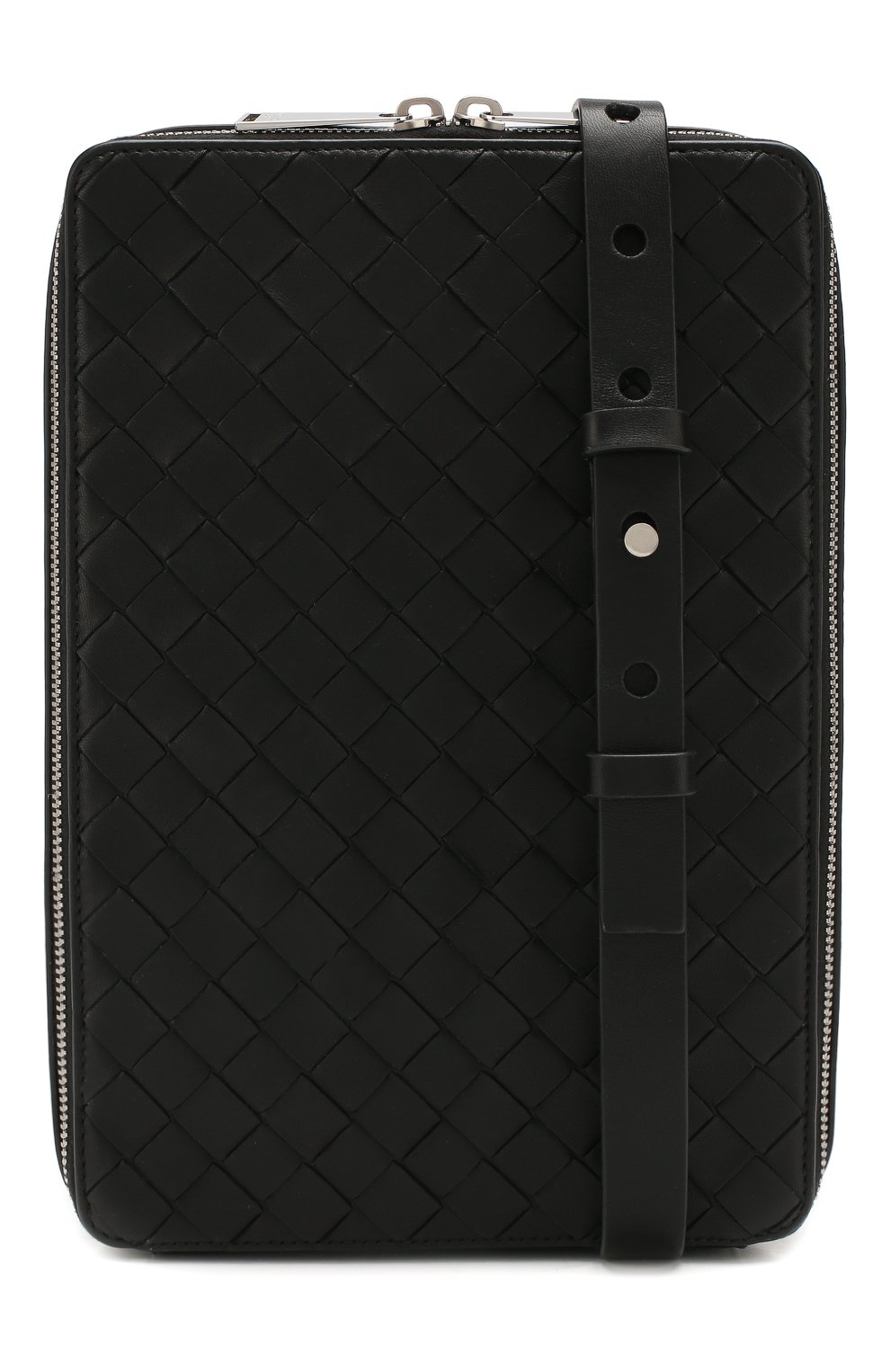 Кожаная сумка-планшет BOTTEGA VENETA, арт. 596730/V00BL, фото 5