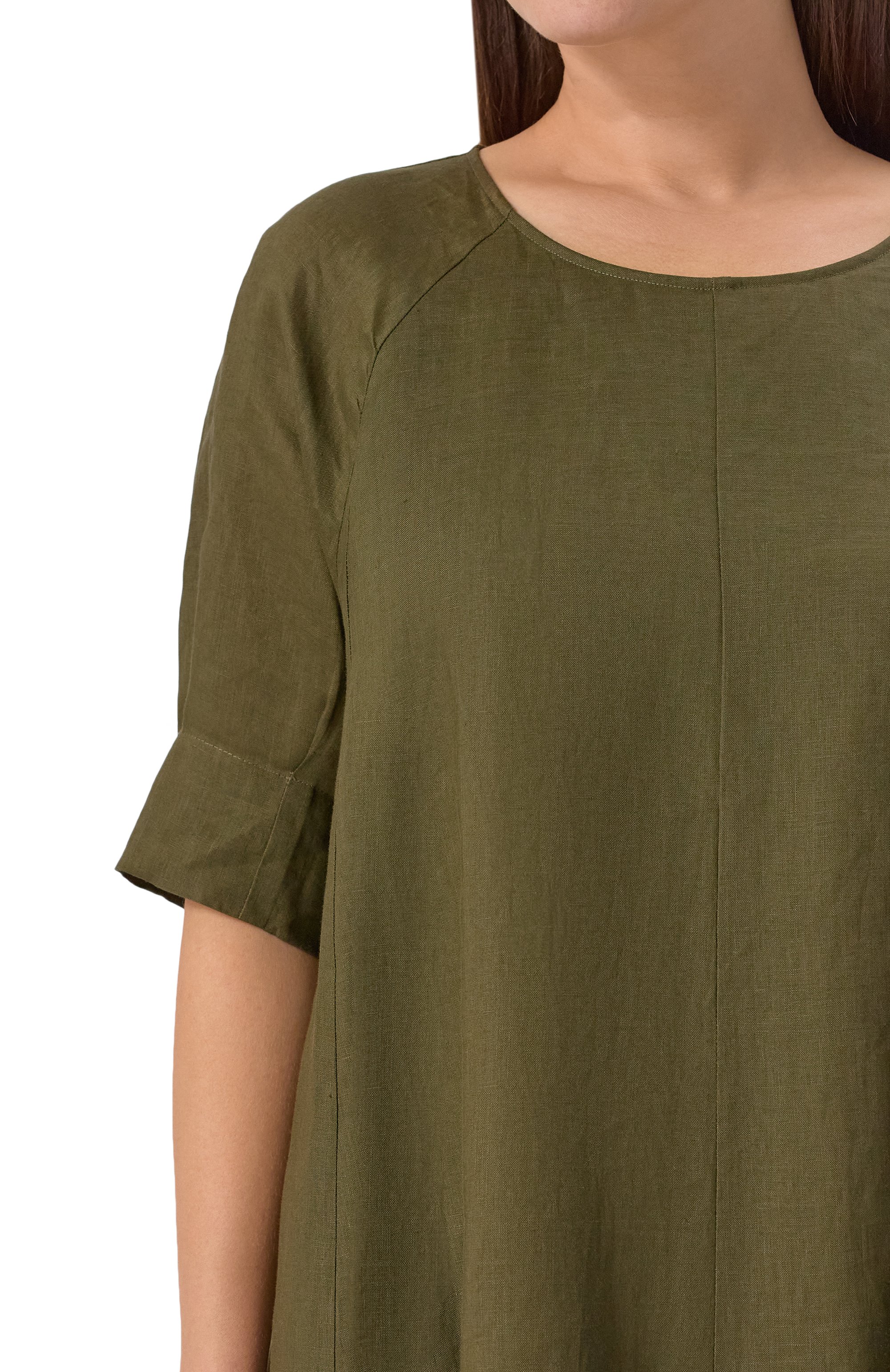 Льняное платье MARINA RINALDI, арт. KIENS, фото 5