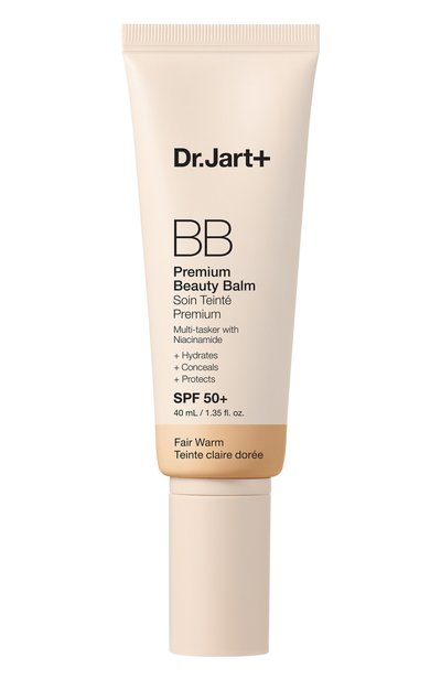 Женский bb-крем для лица dermakeup spf50, оттенок 0.5 fair warm (40ml) DR.JART+, арт. 1210001227736