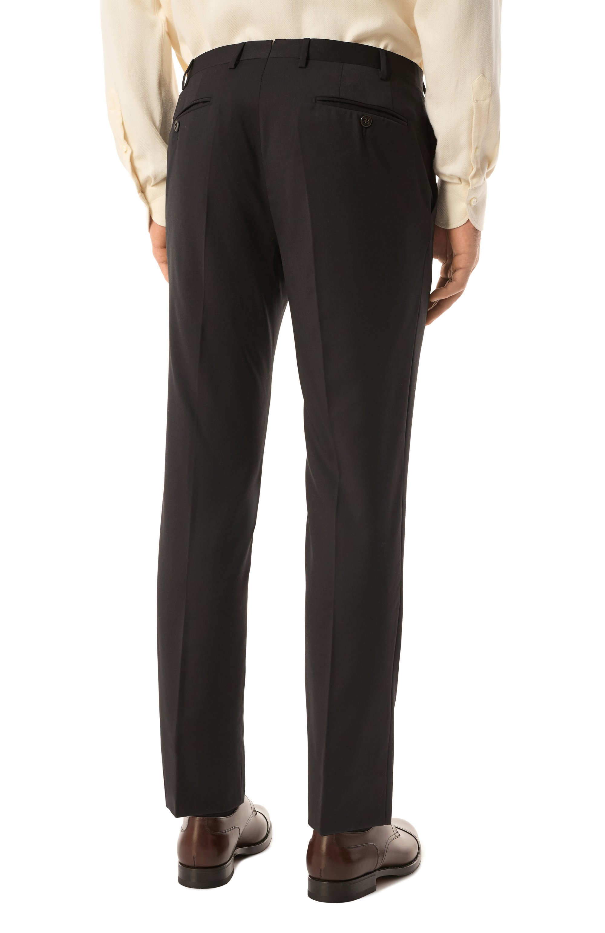 Шерстяные брюки CORNELIANI, арт. 945002-9418150, фото 4