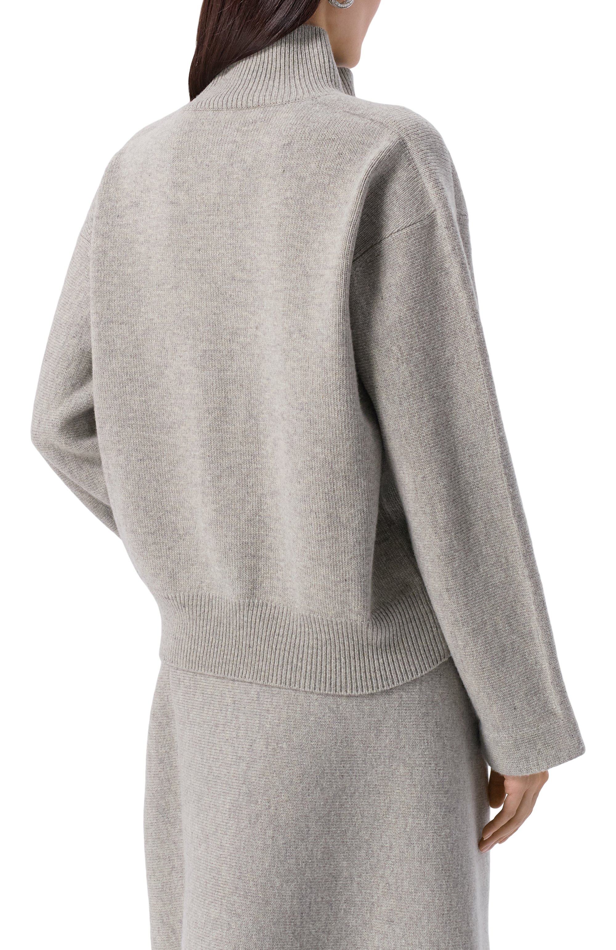 Кардиган из шерсти и хлопка JIL SANDER, арт. J02HP0035/J14804, фото 4