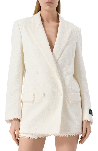 Хлопковый жакет MSGM, арт. 3842MDG04/257308, фото 3