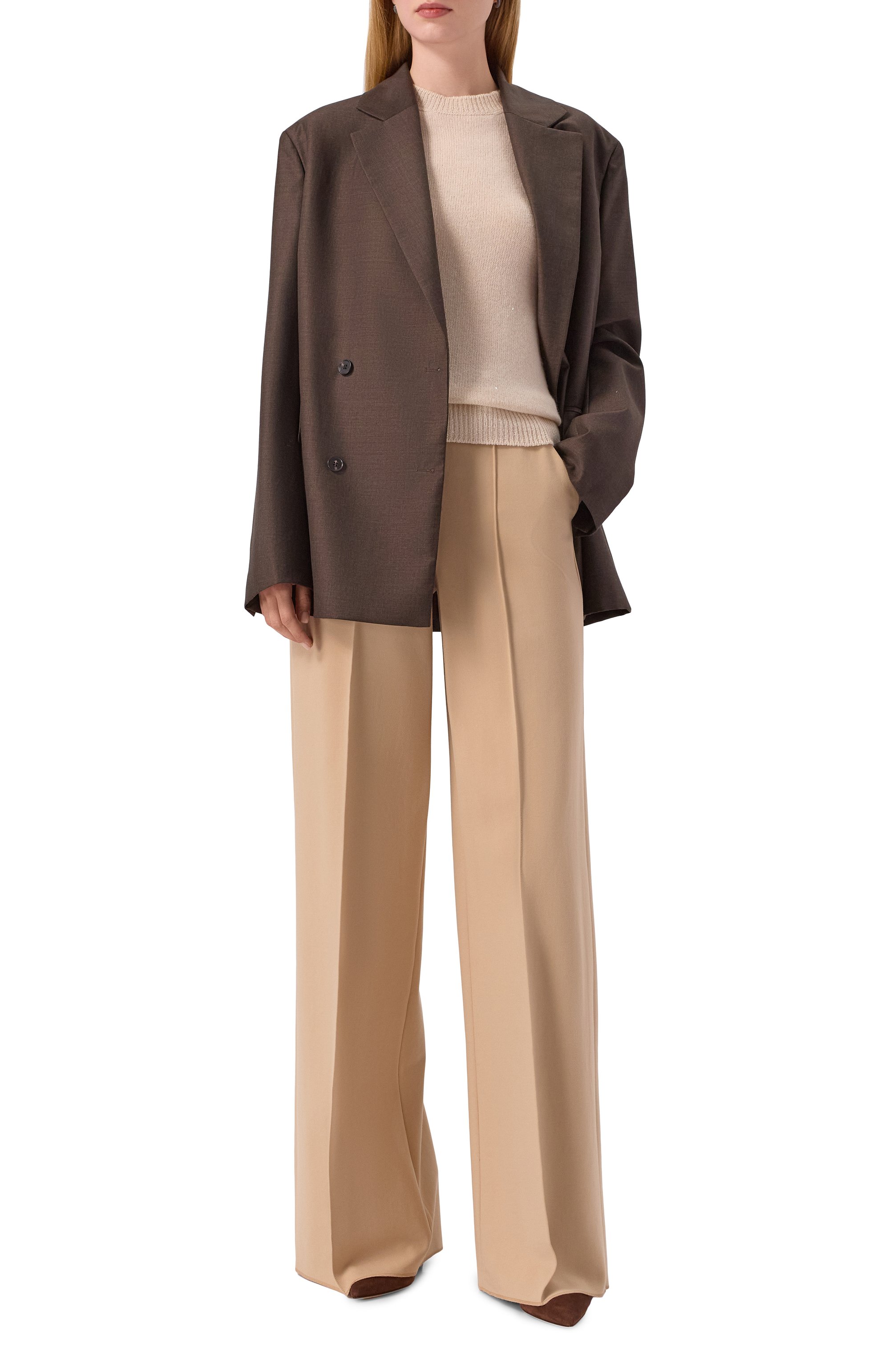 Пуловер из шерсти и кашемира LORENA ANTONIAZZI, арт. TM10A/2989, фото 2