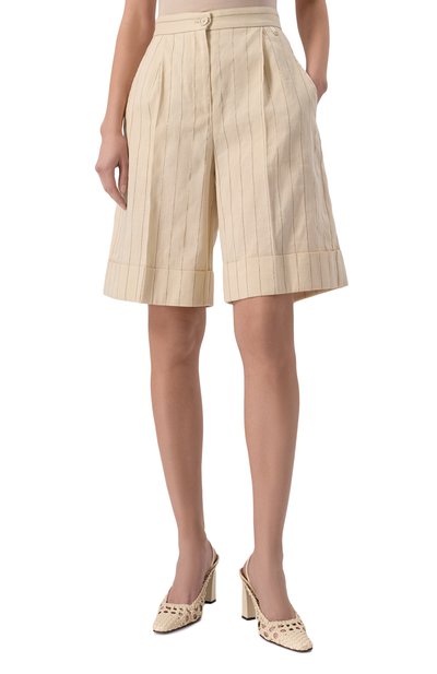 Шорты изо льна и хлопка HERNO, арт. PT000125D/17136, фото 3