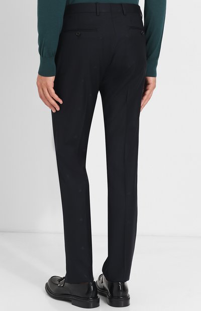 Шерстяной костюм с пиджаком на двух пуговицах GUCCI, арт. 473218/Z589E, фото 5