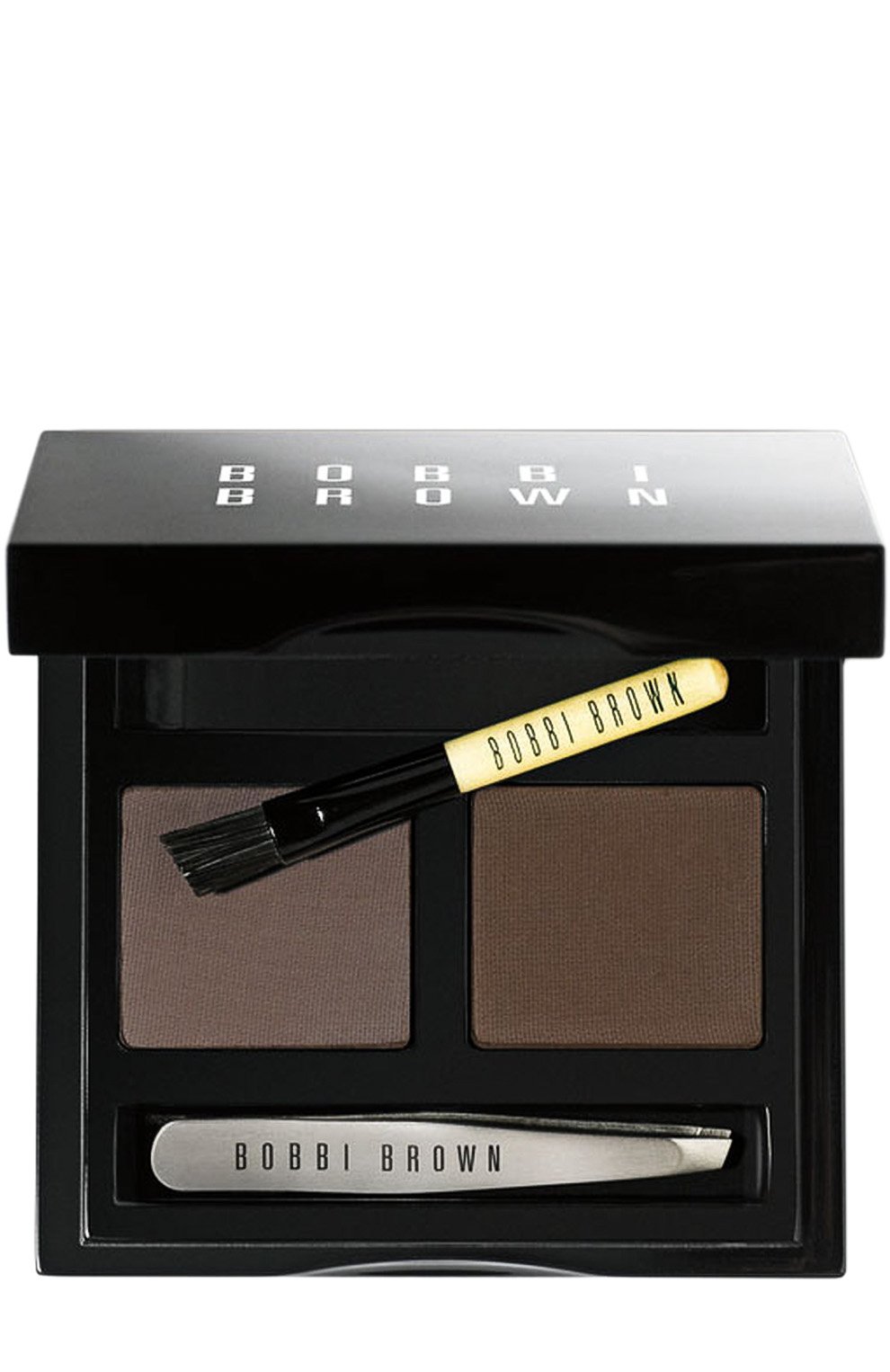 Набор теней для коррекции бровей brow kit, оттенок dark BOBBI BROWN, арт. E80N-02, фото 1